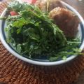 ふか谷's cooksnap of when they made 。＊春菊サラダ＊。.