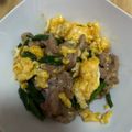 華恋ෆ‪'s cooksnap of when they made ご飯が進む♪豚ニラ玉♡.