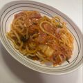 莉紅花's cooksnap of when they made 時短簡単ベーコンとキムチの炒めうどん.