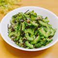 ルパンのかあさん☆彡's cooksnap of when they made やみつき♡ゴーヤの梅塩昆布のサラダ.