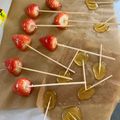 とはみめた満's cooksnap of when they made 失敗なし!レンジで簡単パリパリいちご飴.