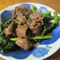 まさたかまま's cooksnap of when they made 簡単☆大根葉と牛肉のオイスターソース炒め.