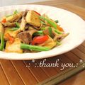 矢切のねぎちゃん's cooksnap of when they made ピリ辛お味噌で♪豆腐の炒めもの.