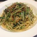 Pu♡Pu's cooksnap of when they made 水菜とツナの簡単パスタ♪.