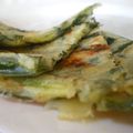 にゃぁくん's cooksnap of when they made 混ぜるだけの巨大おやき「にらせんべい」２.
