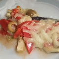 きらり流れ星's cooksnap of when they made 茄子とエリンギとトマトのチーズ焼き.