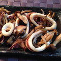カボチャボチャボチャ's cooksnap of when they made イカげそとシメジ♡屋台風炒め.