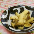 赤い電話's cooksnap of when they made お弁当♪　エリンギ1個で立派なおかずに！.