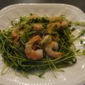 スタイリッシュママ's cooksnap of when they made 豆苗＆エビのガーリック炒め.