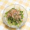 かふぇmomo's cooksnap of when they made 新玉ねぎと豆苗のサラダ.