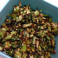 ムーヒツジ's cooksnap of when they made 大根の葉もおいしくごはんのおともに☆.