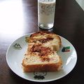 Ｐ子ママ's cooksnap of when they made 沖縄黒糖★シナモントースト.