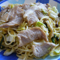 みーつん's cooksnap of when they made 簡単！美味しい☆豚肉ときのこの和風パスタ.