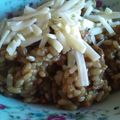灯籠猫's cooksnap of when they made 残ったカレーを美味しくドライカレー温玉添.