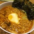 ゆきんこ113's cooksnap of when they made ちょっとの工夫でまろやか～辛ラーメン.
