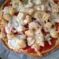 おーたん◎'s cooksnap of when they made ３０分で簡単クリスピーピザ.
