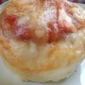 ドーリス蜜's cooksnap of when they made レンジde簡単★カップ・ピザまん♪.