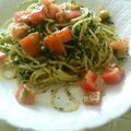ぷんぷん王子's cooksnap of when they made ヘルシー★シソで和風ジェノバスパゲティ.