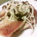 そらいろ猫's cooksnap of when they made 鶏肉＆いろいろきのこのチーズ焼き.