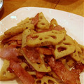 ゆまこたん's cooksnap of when they made ♡シャキっと蓮根のベーコン旨味炒め♡.
