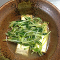 ちきakki's cooksnap of when they made 簡単！厚揚げ豆苗の旨煮.