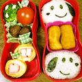 しーちょい's cooksnap of when they made キャラ弁★スヌーピーとウッドストック★.