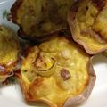 daccord's cooksnap of when they made 餃子の皮でキッシュ.