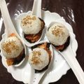 rickyree's cooksnap of when they made ✤おもてなしに～ひとくち逆おむすび～✤.