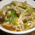 arisa06's cooksnap of when they made ネギとキノコのトロトロうどん.
