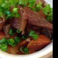 Cocomin777's cooksnap of when they made 男ウケ！さらっと牛スジ煮込み.