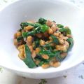のんのんSTELLA's cooksnap of when they made ニラ納豆.