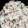 れいちょんぐ's cooksnap of when they made 梅干・しらす・しそ・ゴマの香味混ぜごはん.