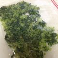 nakamucchi's cooksnap of when they made 大根葉冷凍保存.