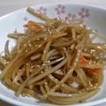 macco7's cooksnap of when they made ごく普通のきんぴらごぼう.