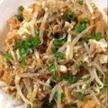 chopp's cooksnap of when they made 厚揚げともやしのえびじゃこ炒め.