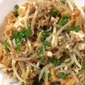 chopp's cooksnap of when they made 厚揚げともやしのえびじゃこ炒め.