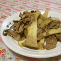赤い電話's cooksnap of when they made エリンギと豚肉と塩コショウだけで美味！.