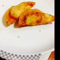 ひびけん's cooksnap of when they made ☆はちみつスイートポテトのおやつ餃子☆.
