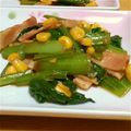 ☆ねぇやん☆'s cooksnap of when they made 小松菜ベーコン炒め.