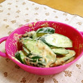 komutatata's cooksnap of when they made きゅうりの味噌マヨあえ.