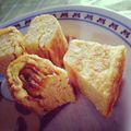 ちょこちょこま's cooksnap of when they made ソース玉子焼きinおから.