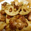★ままりん★'s cooksnap of when they made 鶏むね肉と蓮根の甘酢炒め.