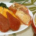 2児ママみきてぃ's cooksnap of when they made トマト♡クリチー生ハム巻きバジルオイルで.