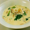 omiso's cooksnap of when they made 夜の夢活♡ミルクとレタスのほっとスープ♪.