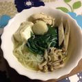 cheesedog's cooksnap of when they made だし汁たっぷり！さっぱり鳥鍋.