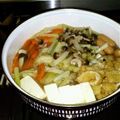 ムッぴょん's cooksnap of when they made キャベツと豚しゃぶのスタミナ鍋.