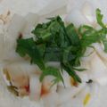Elly’s's cooksnap of when they made 大根と大葉の簡単サラダ.