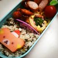 rodyboy1's cooksnap of when they made *キャラ弁＊パスタリースの作り方.