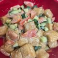 ゆるмαмα's cooksnap of when they made おもてなしに＊高野豆腐のオイマヨサラダ.