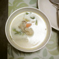 yulimari's cooksnap of when they made 野菜たっぷり半熟牡蠣の豆乳スープ.